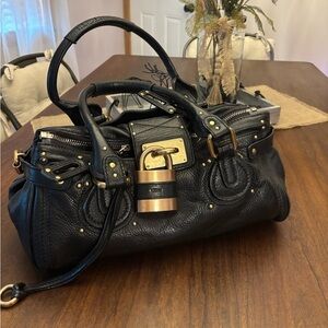 Chloe Paddington Black leather